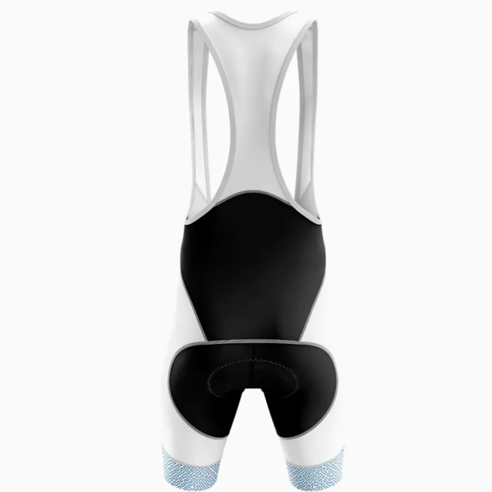 Texan Men's Cycling Jersey Never Underestimate White/Blue/Grey