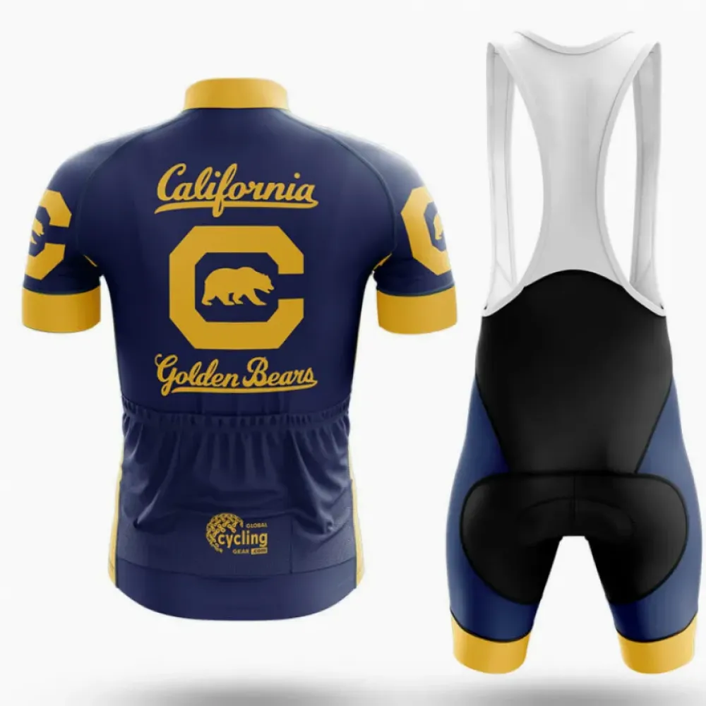 California Golden Bears Cycling Bibs //