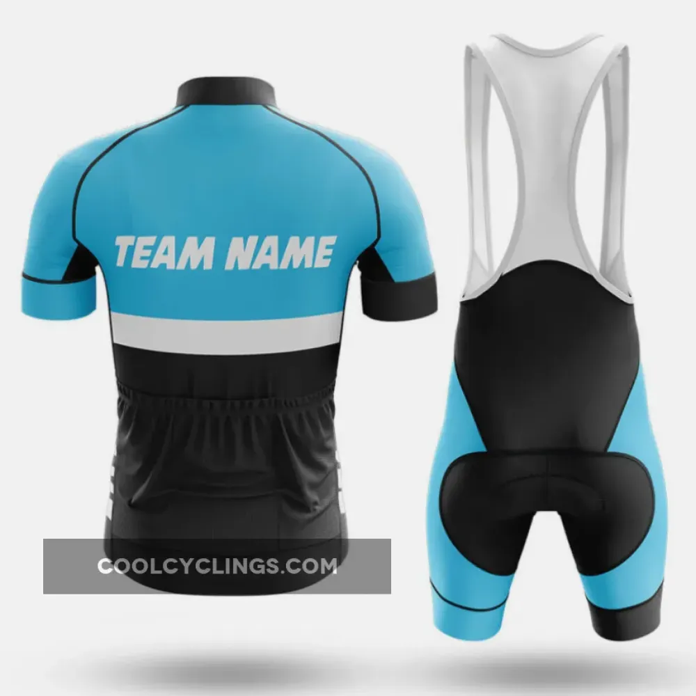 Custom Team Name M31 Long Sleeve Black/Blue/White