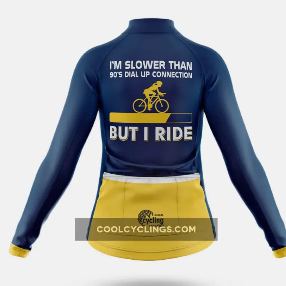 Slow Ride Women's Cycling Shorts Navy/Yellow/Black