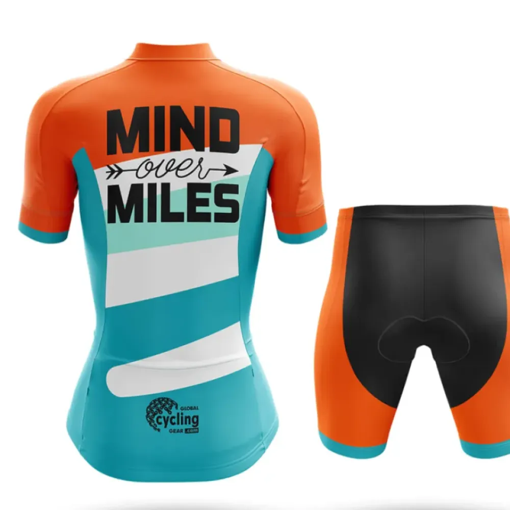 Cycling Shorts Comfortable Orange/Teal/Black