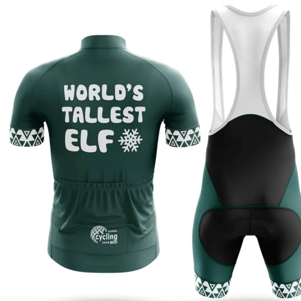 Cycling Kit World's Tallest Elf Green/White/Black