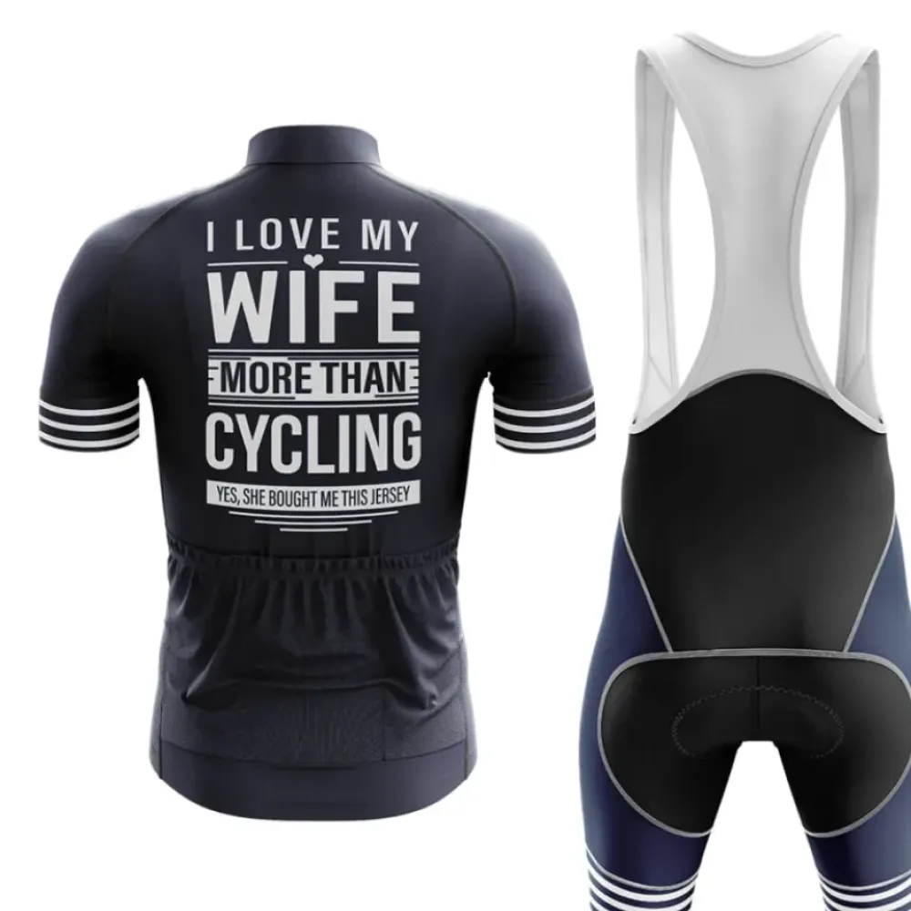 V5 Cycling Bibs Comfortable Navy/White/Silver
