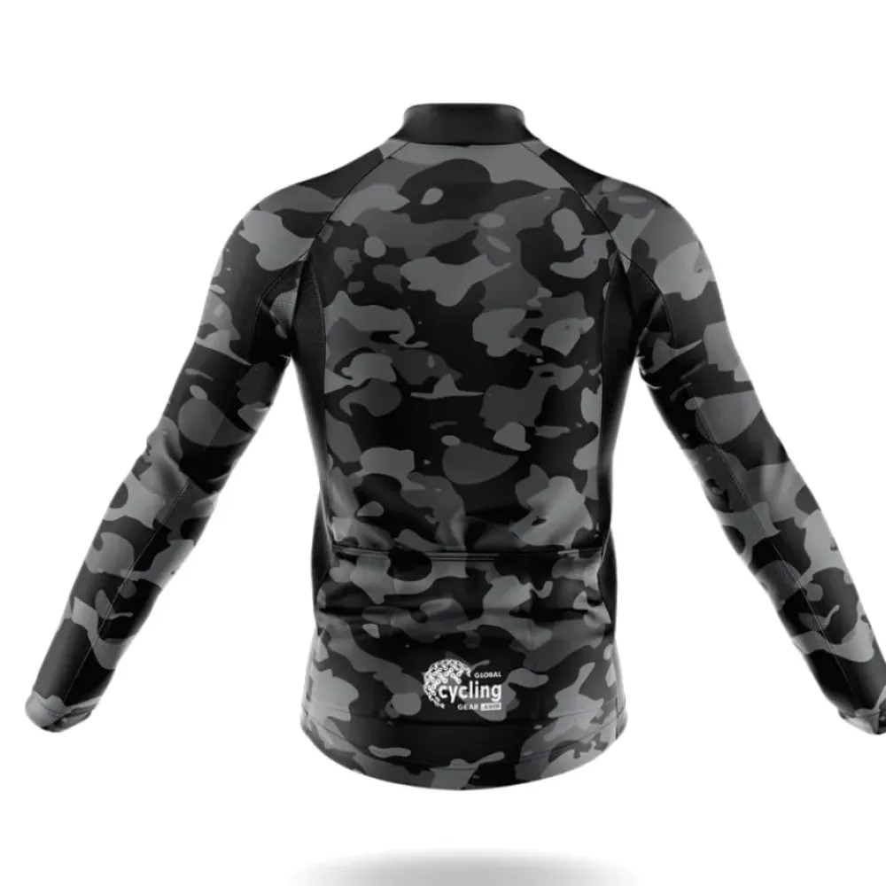 Cycling Kit Black Camo White/Gray/Black