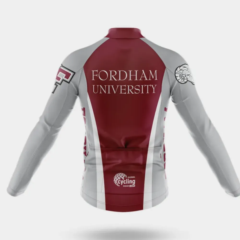Fordham University Cycling Kit Full Set Premium Maroon/White/Black