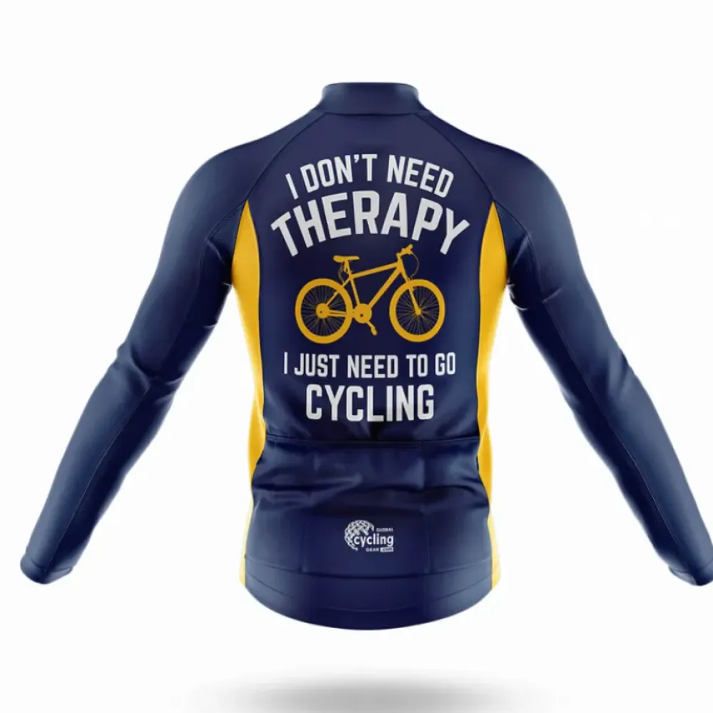 Cycling Kit Therapy Navy/Yellow/White
