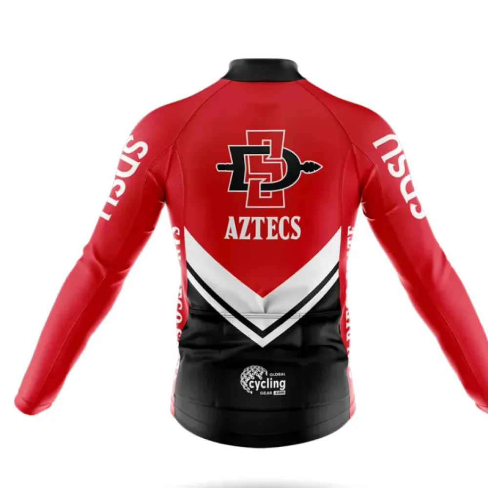 San Diego State Cycling Kit Full Set Red/Black/White