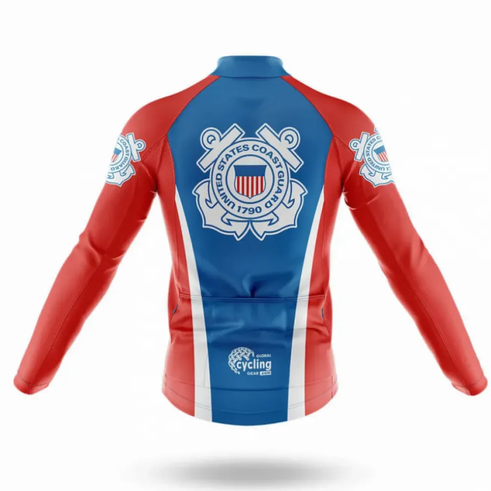 US Coast Guard Riders Cycling Kit Full Set Blue/Red/White