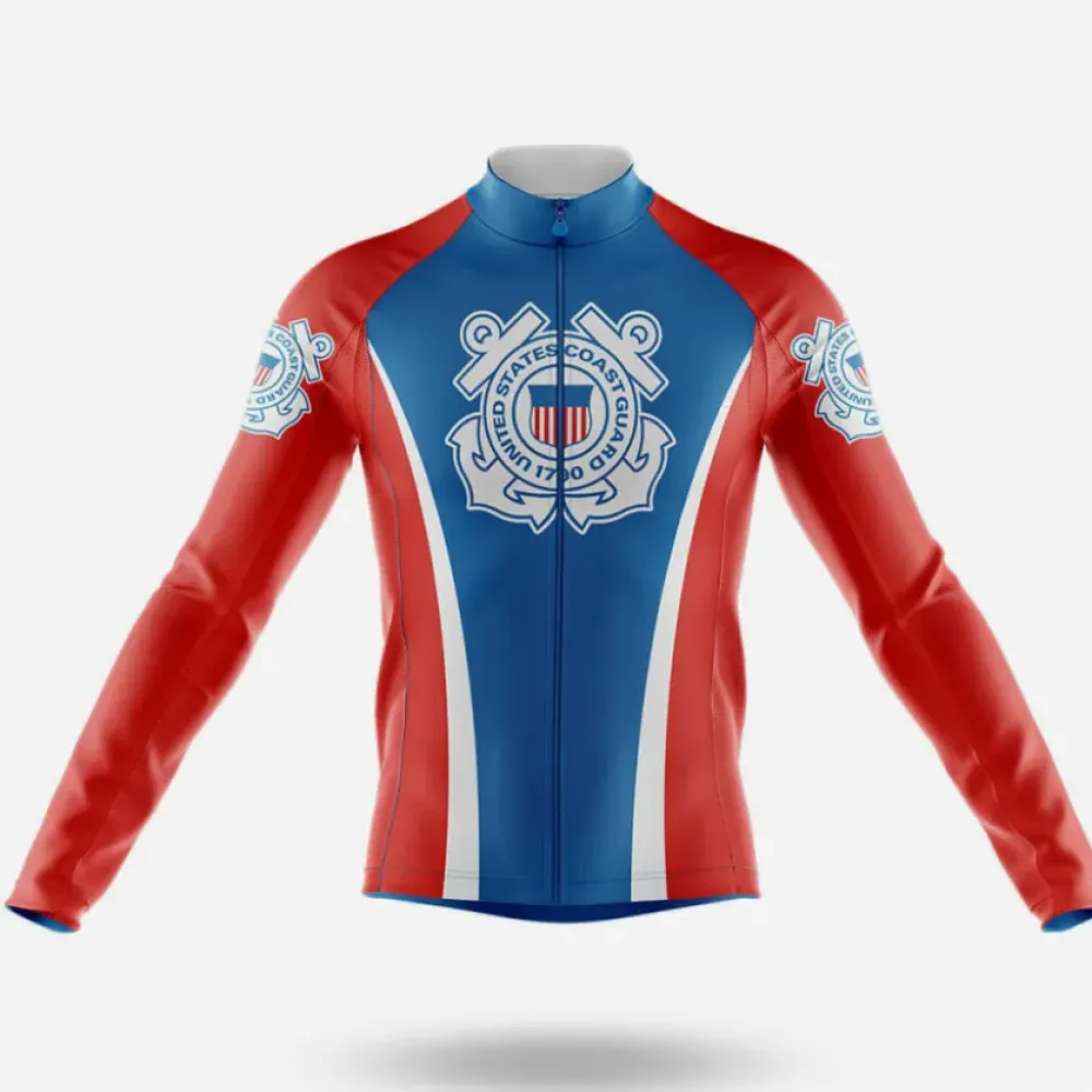 US Coast Guard Riders Cycling Kit Full Set Blue/Red/White