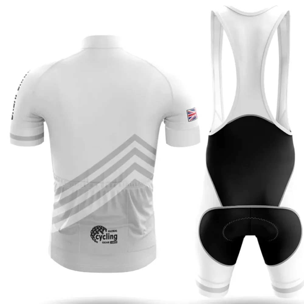 Great Britain S5 White Cycling Kit Full Set