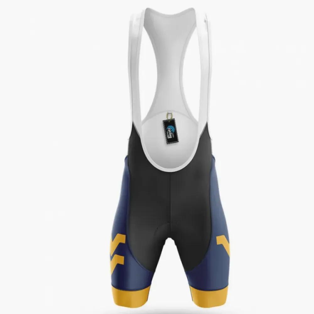 West Virginia University USA Cycling Jersey Navy/Gold/White