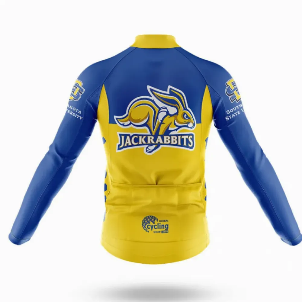 South Dakota State University Cycling Jersey Ver.2 Jackrabbits Blue/Yellow/Gold