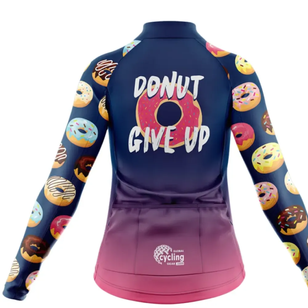 Donut Give Up Jersey Pink/Navy/Gradient