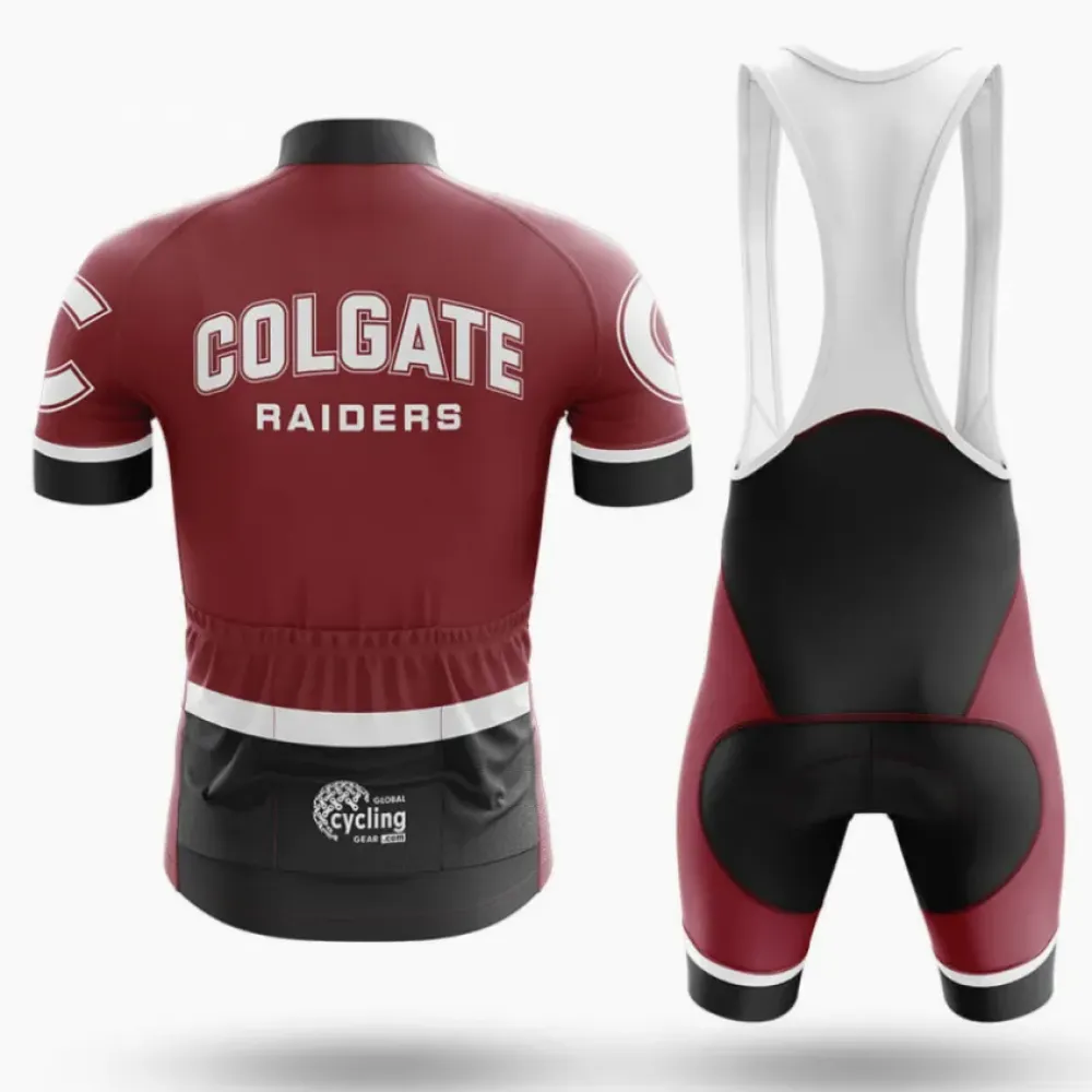 Colgate Raiders Cycling Kit Full Set Maroon/Black/White