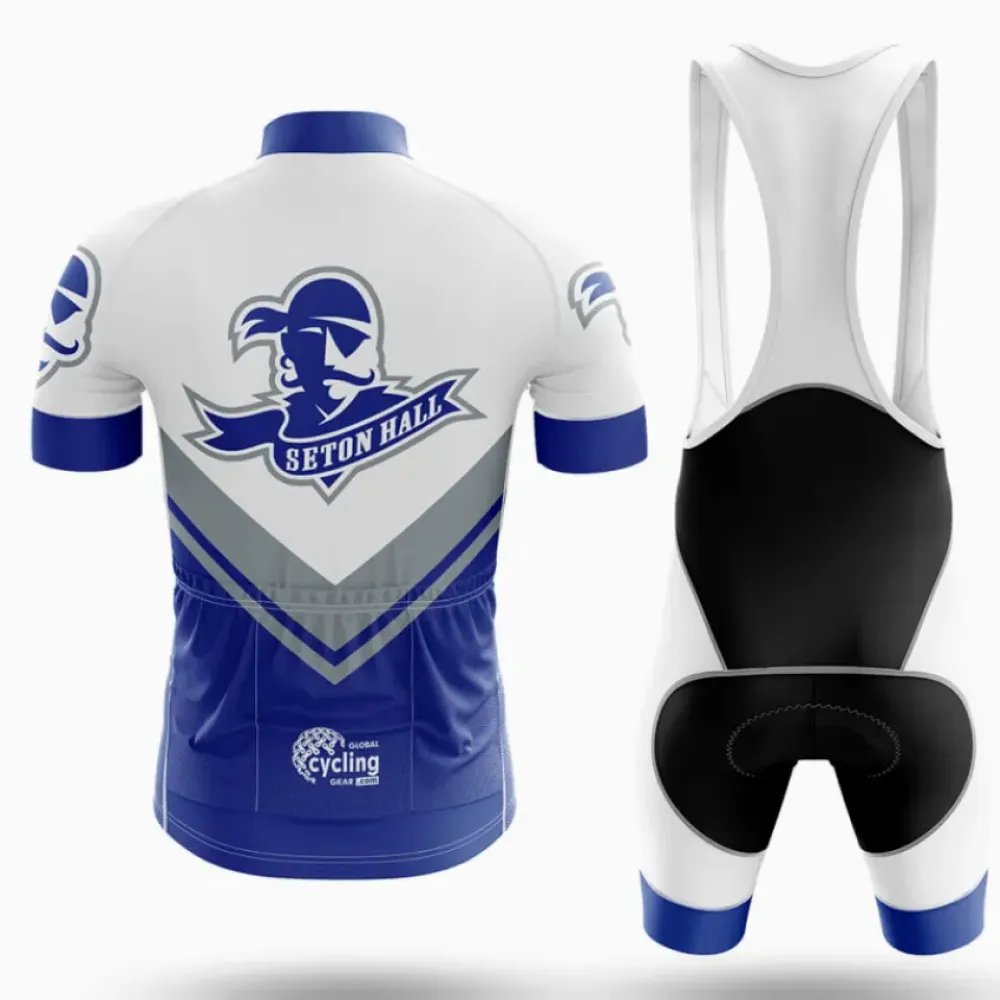Seton Hall University Cycling Jersey Ver.3 Knight Blue/White/Grey