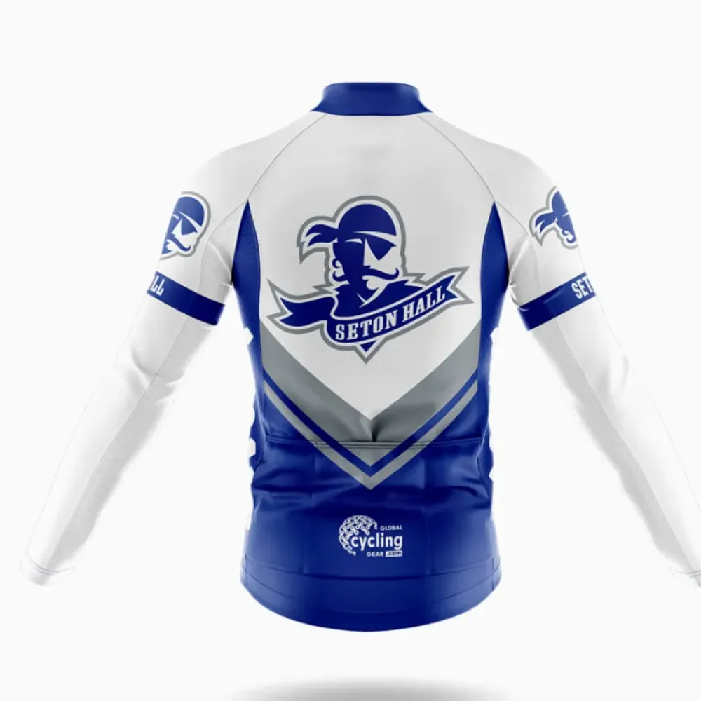 Seton Hall University Cycling Jersey Ver.3 Knight Blue/White/Grey
