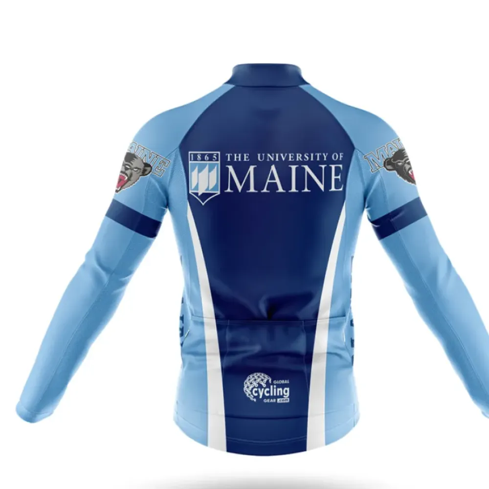 University of Maine Cycling Kit Full Set Blue/White/Navy