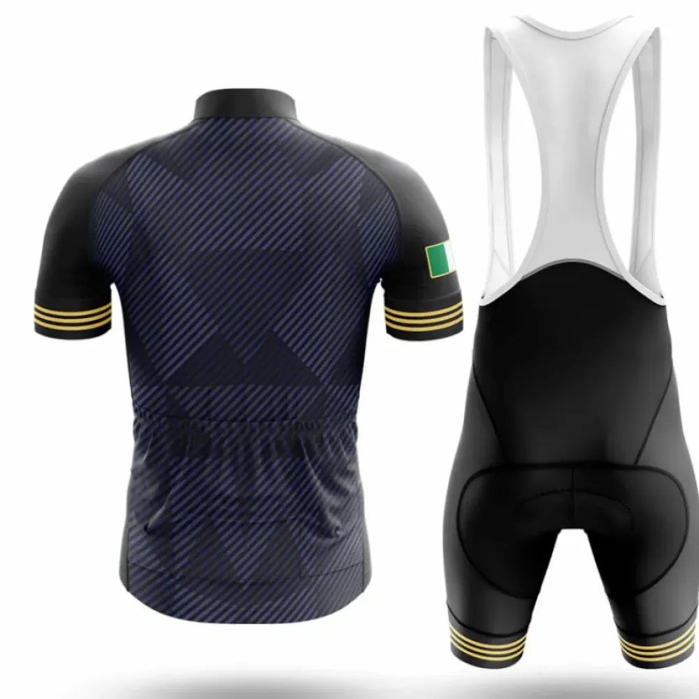 Ireland S2 Cycling Kit Full Set Black/Gold/White
