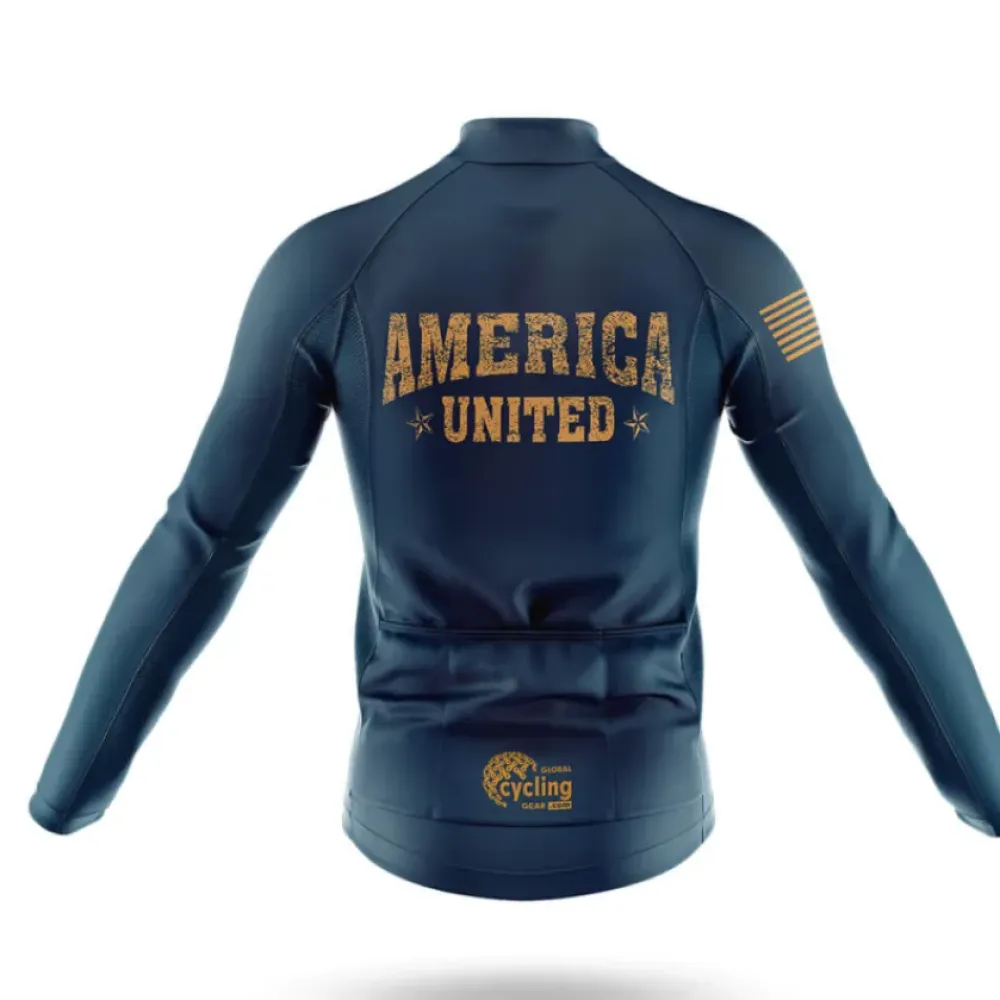 Cycling Bibs America United Navy/White/Gold