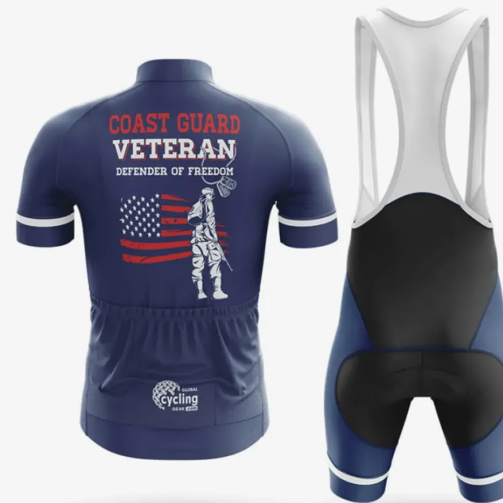CG Veteran Cycling Bibs Navy/White/Blue