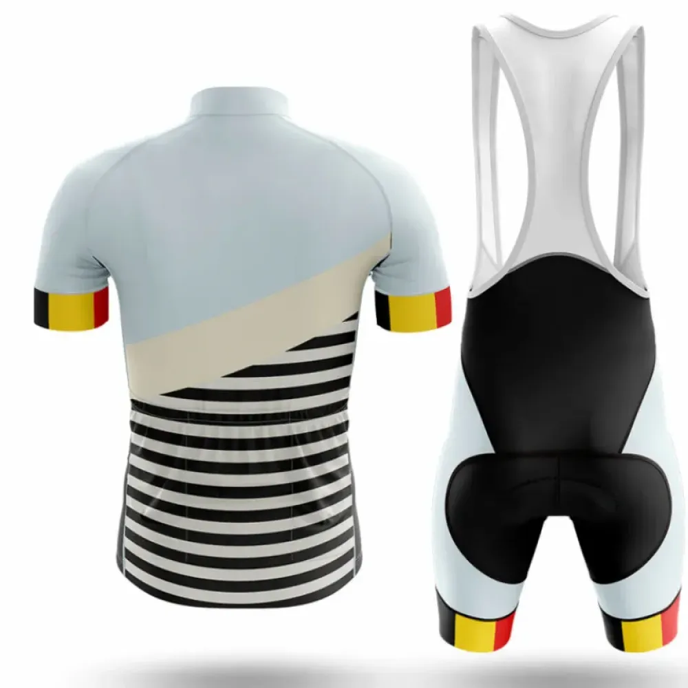 Cycling Gear S3 Belgium White/Black/Yellow