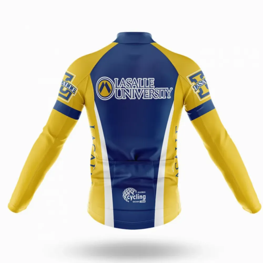 La Salle University Cycling Kit Full Set Blue/Yellow/White