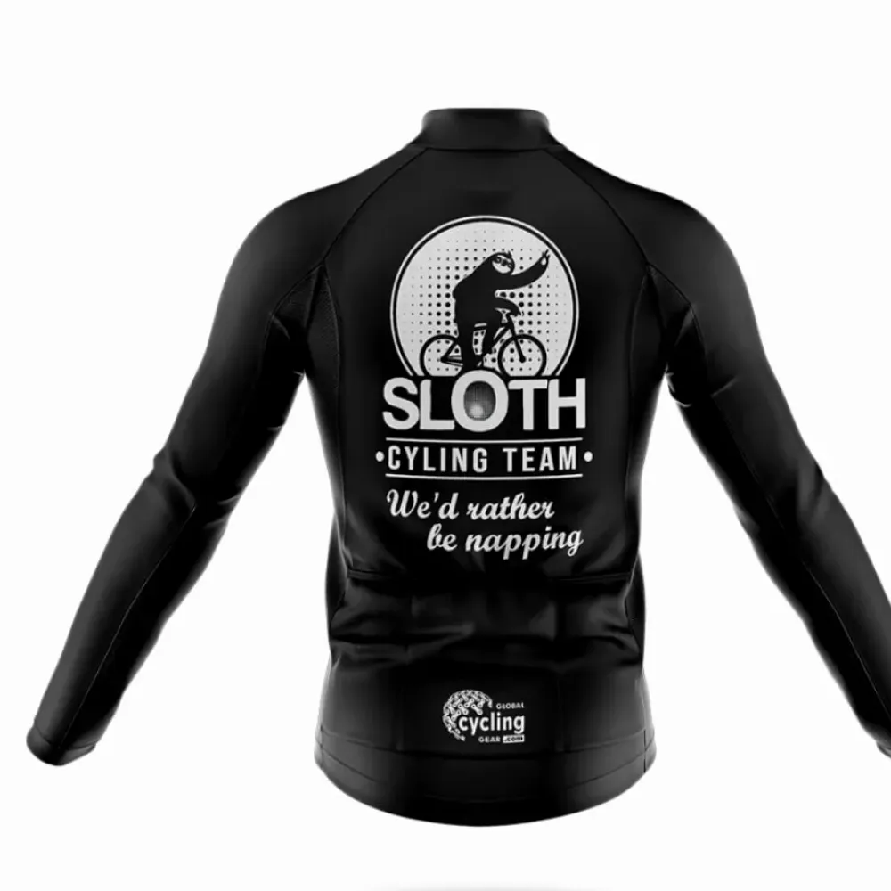 Sloth Cycling Team Napping Black/White/Grey
