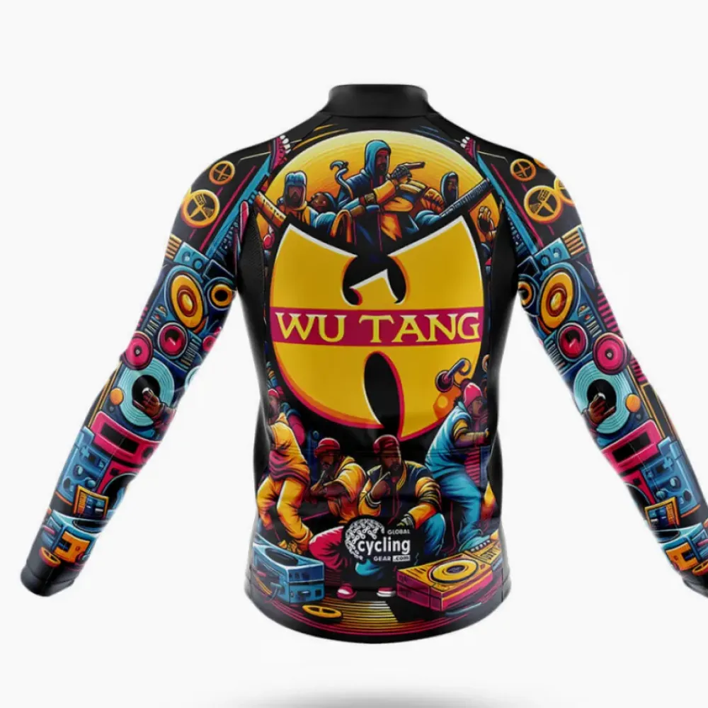 Wu Tang Cycling Jersey Unique Design Yellow/Red/Purple
