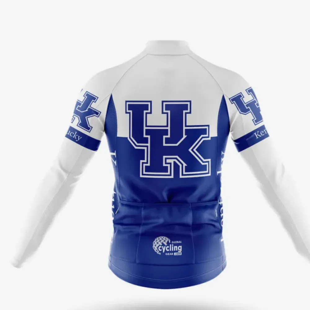 Kentucky Wildcats Cycling Jersey Blue/White/Kingdom