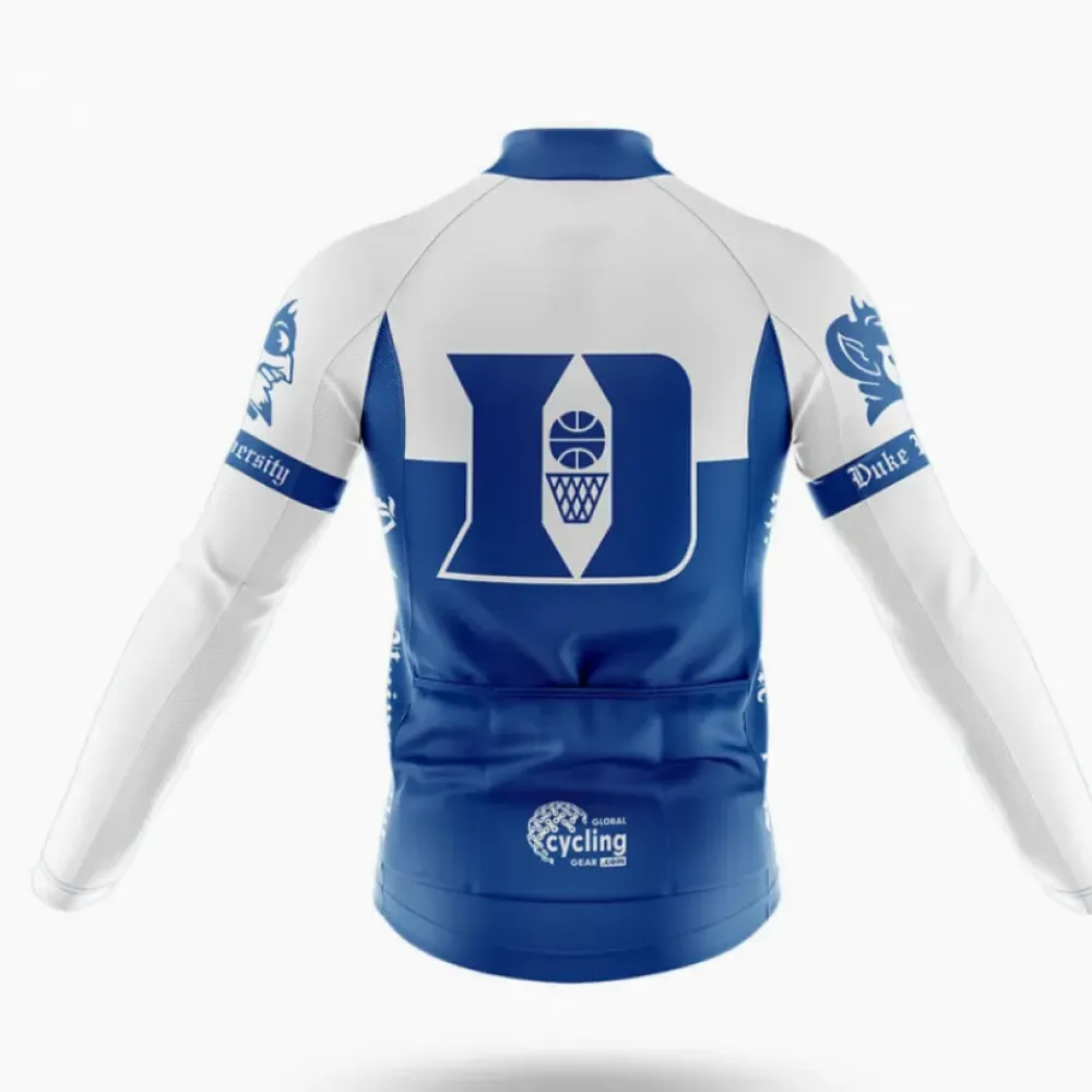 Duke University Cycling Kit Full Set Blue/White/Black