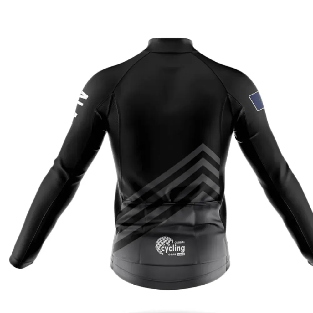 Alaska S4 Cycling Jersey Black/Gray/White