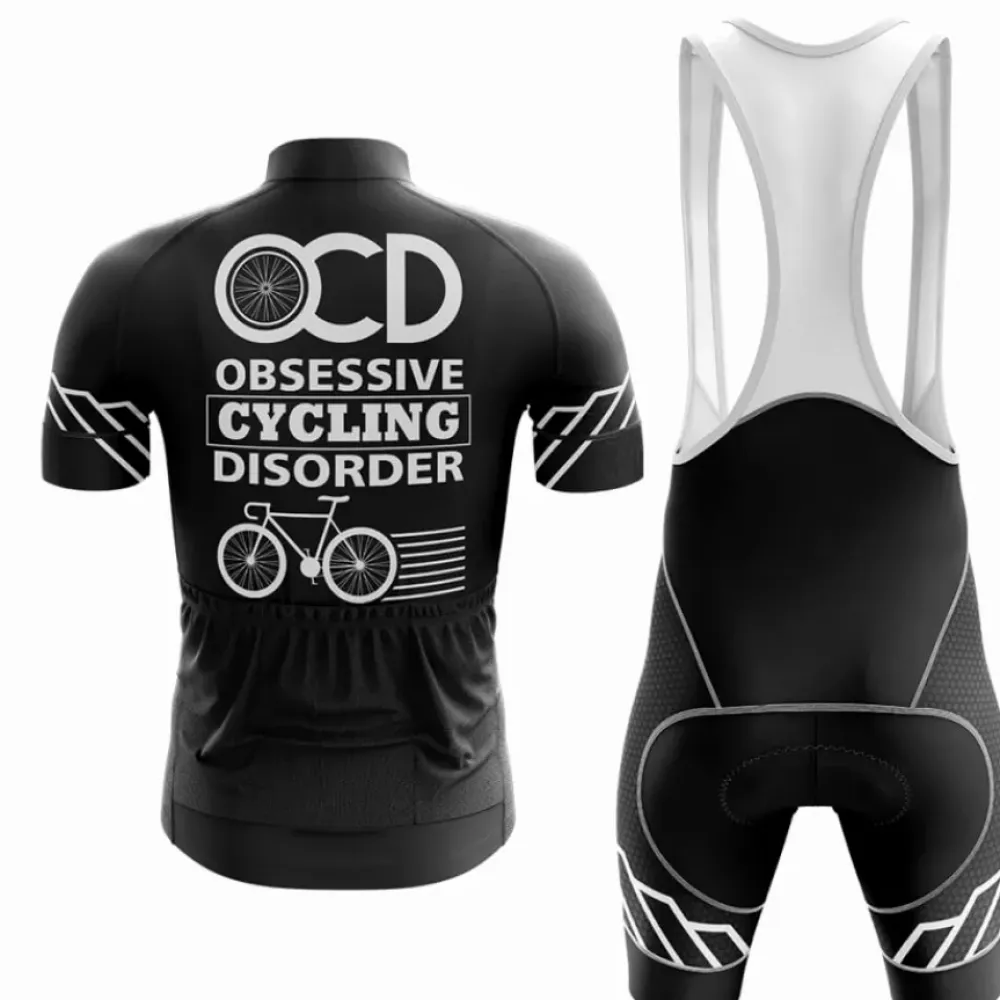 OCD Cycling Kit Full Set Ver.2 Black/White/Grey