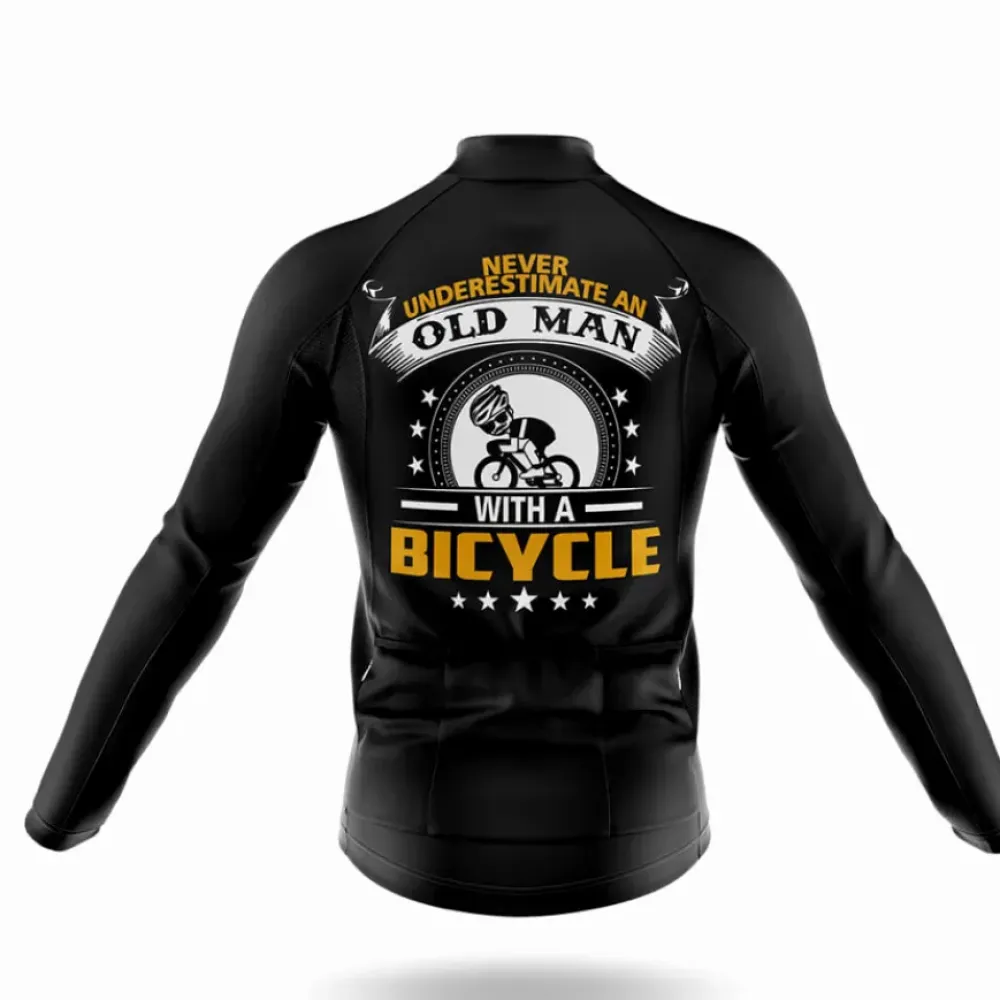 Old Man V4 Cycling Kit Bold Black/Gold/White