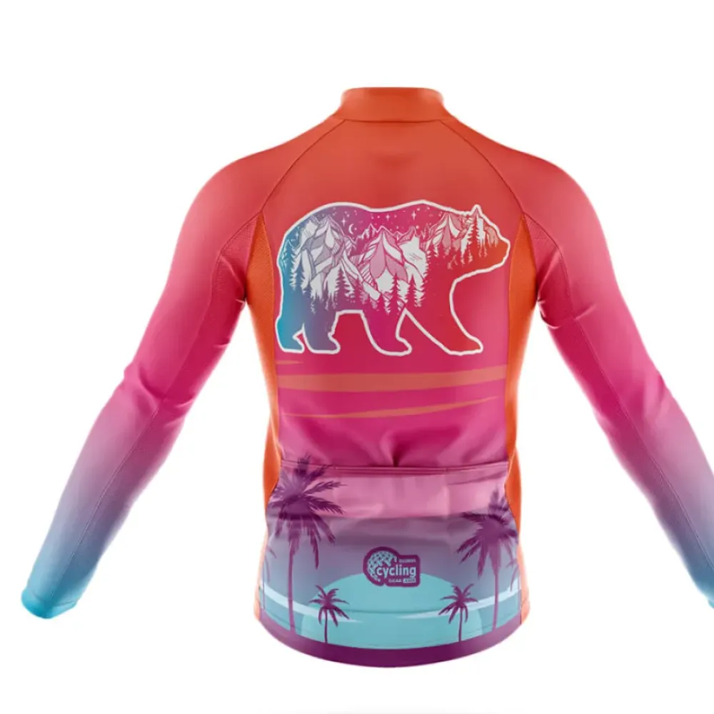 Cycling Kit California Wanderlust Pink/Blue/Purple