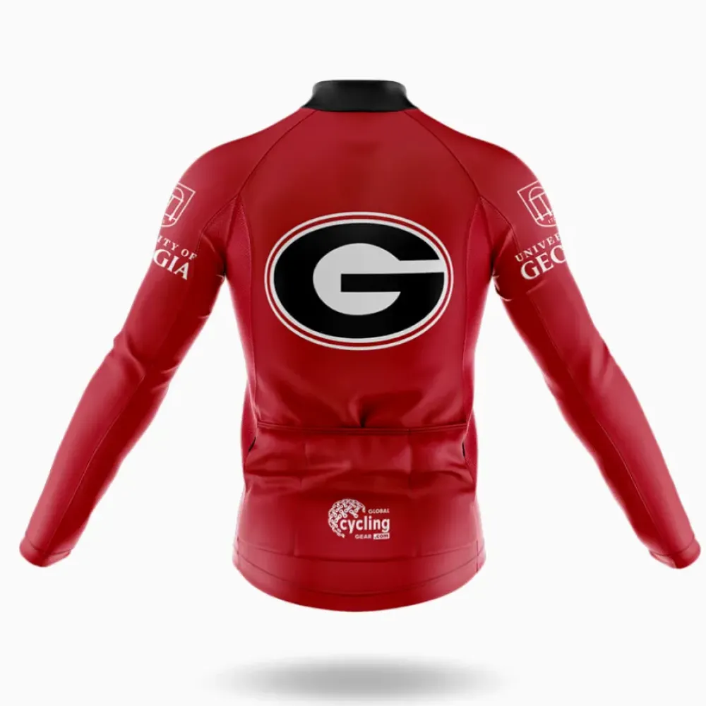 Georgia Dawgs Cycling Kit Full Set Red/Black/White