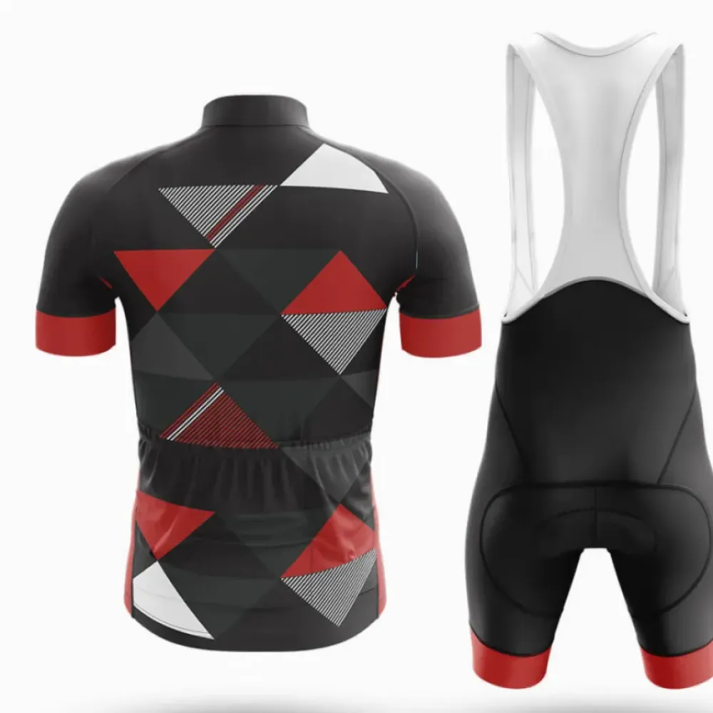 Cycling Kit Just Keep Spinning Black/Red/White