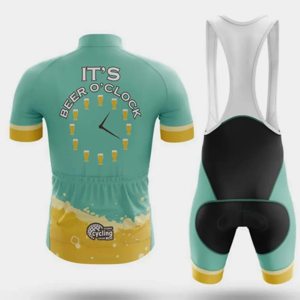 Cycling Kit Beer O'clock Mint/Gold/Black