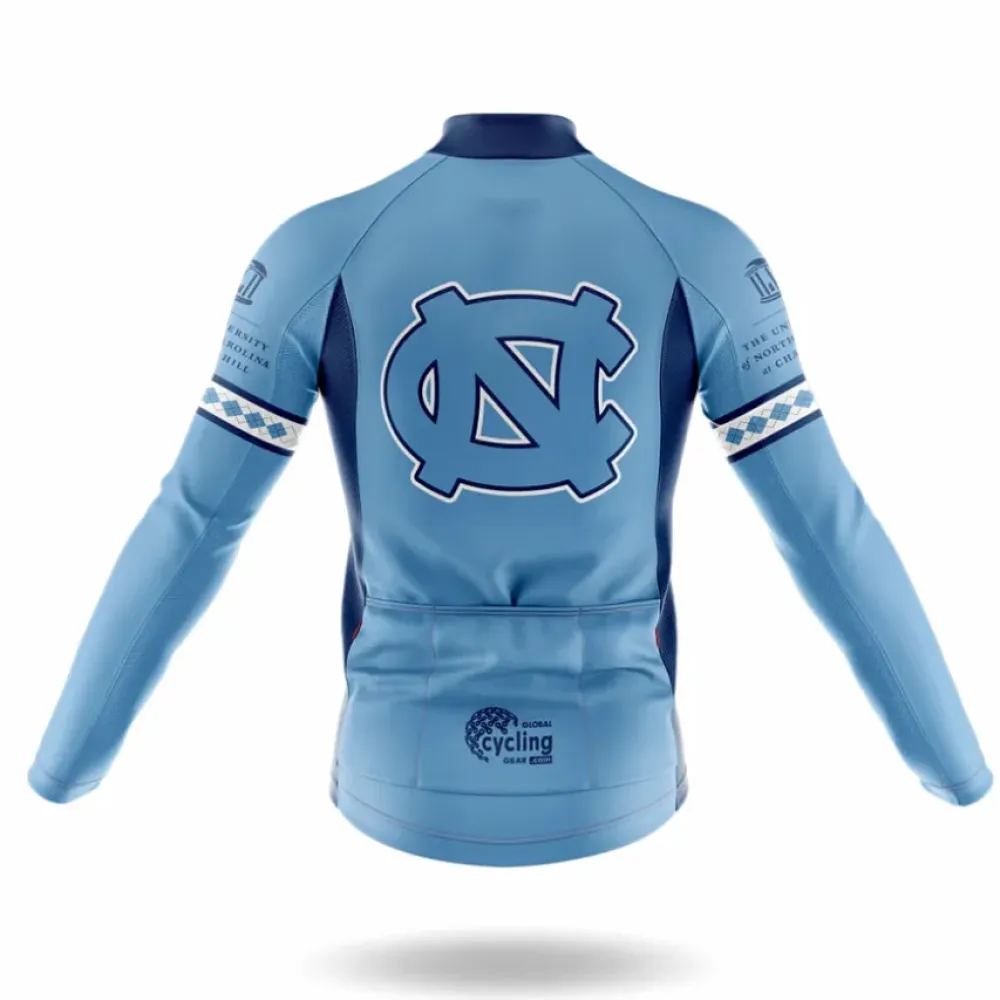 University of North Carolina Cycling Bibs Ver.3 Comfortable Blue/White/Black