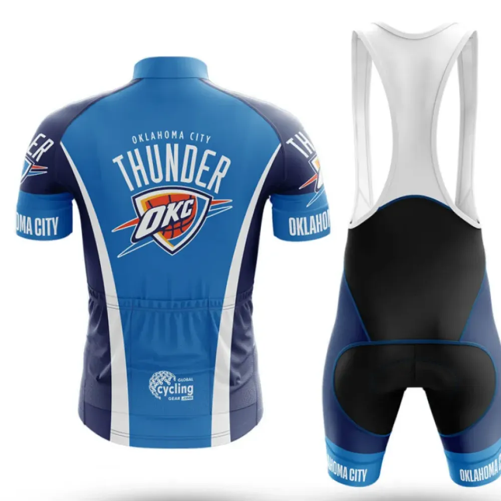 Thunder Cycling Jersey Blue/White/Navy