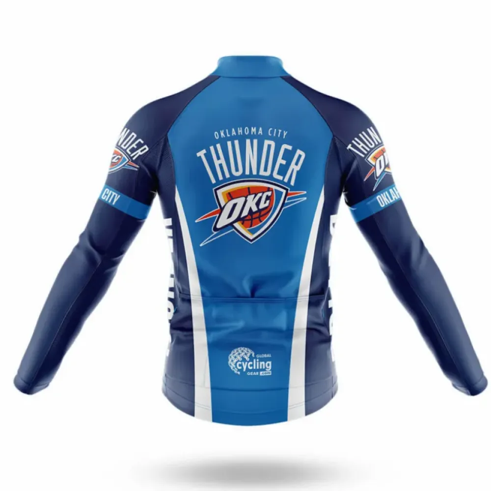 Thunder Cycling Jersey Blue/White/Navy