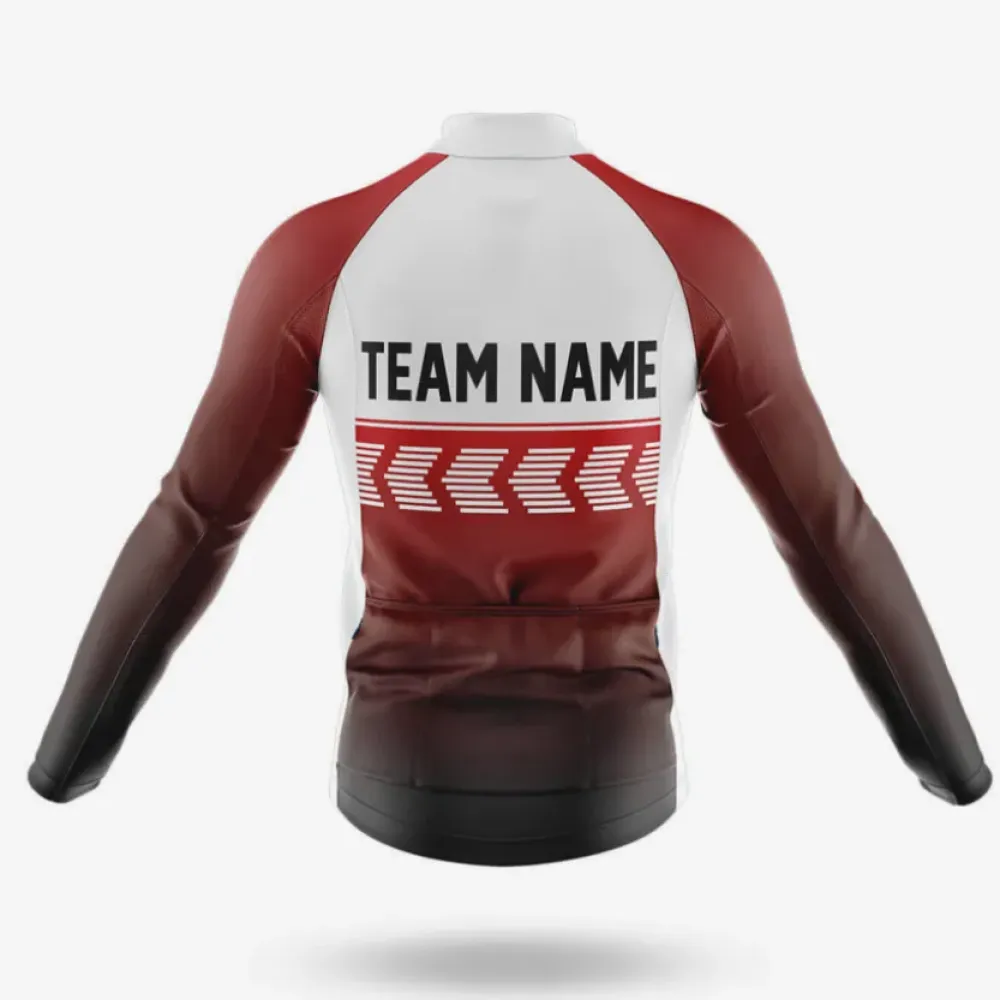 Cycling Bibs S4 Custom Team Name Red/Black/White
