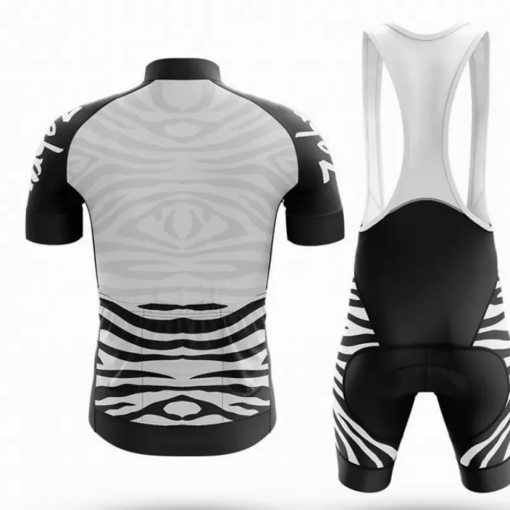 Global Cycling Lab Zebra Time Kit Black/White/Silver