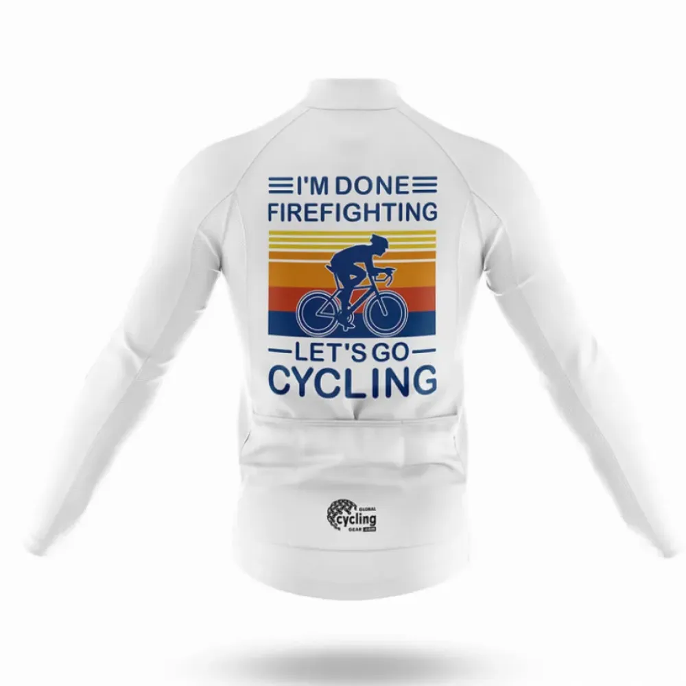 Cycling Bibs Breathable White/Black/Blue