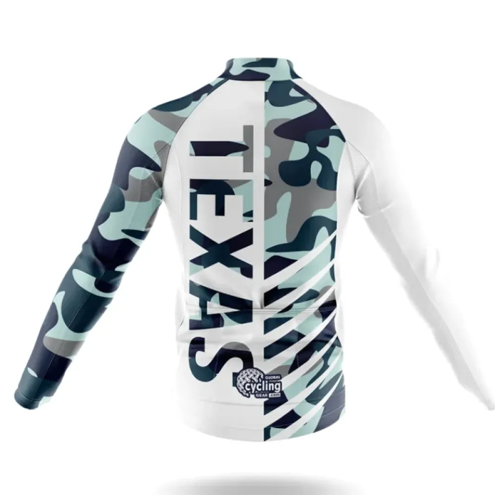 Texas S31 Cycling Bibs Comfortable White/Black/Grey