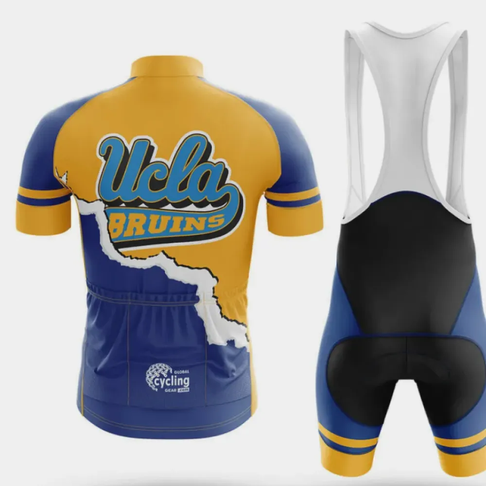 UCLA Cycling Jersey University of California LA Blue/Gold/White