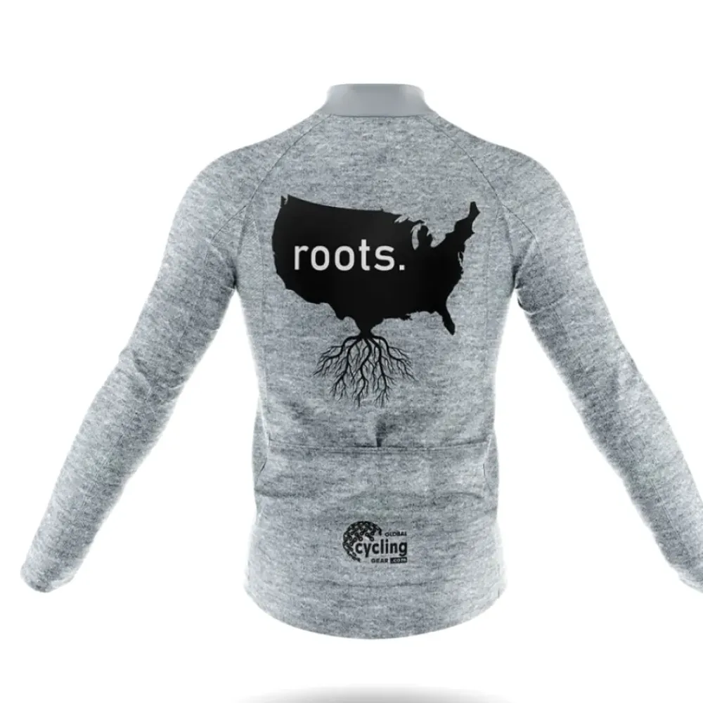 Cycling Kit USA Roots Gray/Black/White