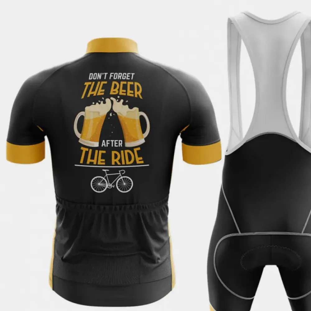 BeerBike Cycling Fun Black/Yellow/Gold