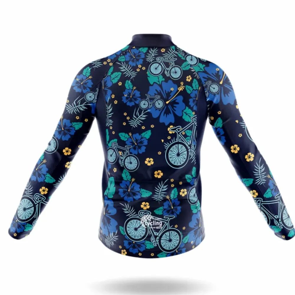 Cycling Kit Aloha V1 Floral/Blue/Green