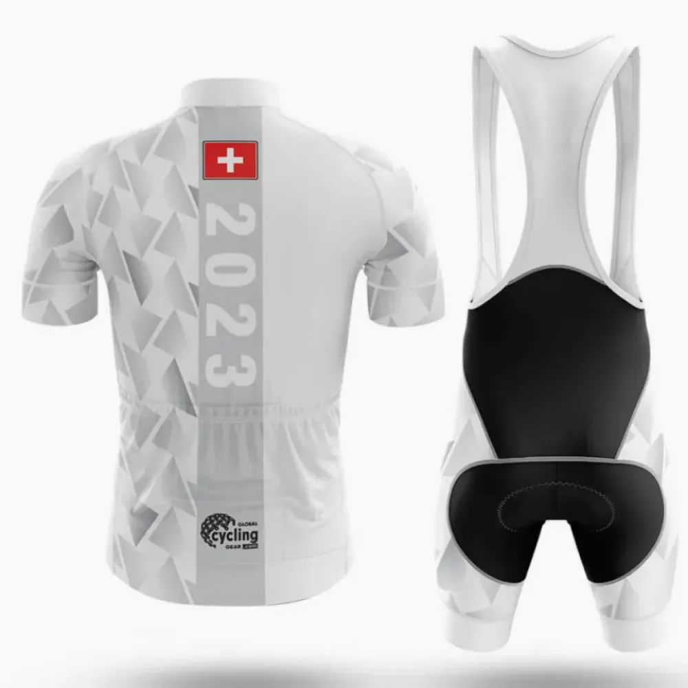 Switzerland 2023 V1 Long Sleeve Cycling Jersey //
