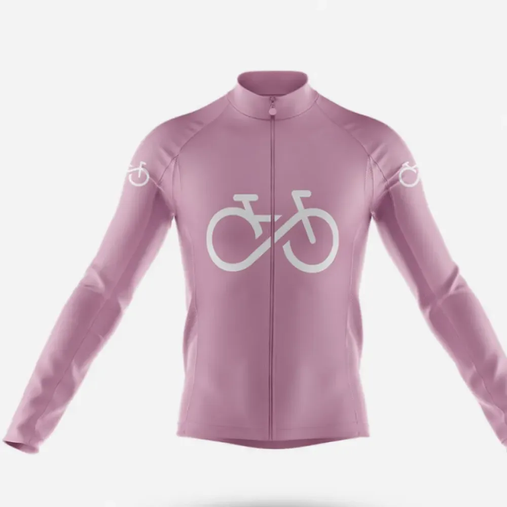 Cycling Bibs Breathable Pink/Black/Light Purple